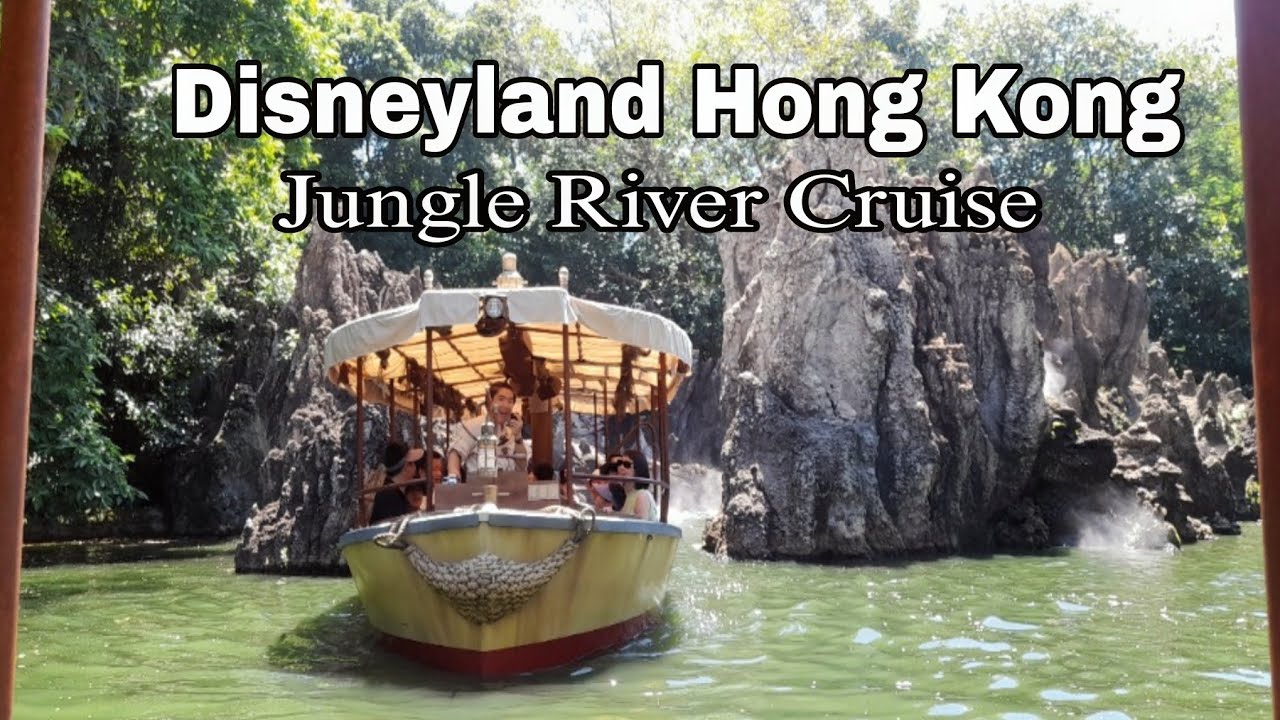 JUNGLE RIVER CRUISE DISNEYLAND HONG KONG 2024 ADVENTURE