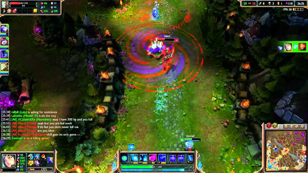 Ahri hunt & kite