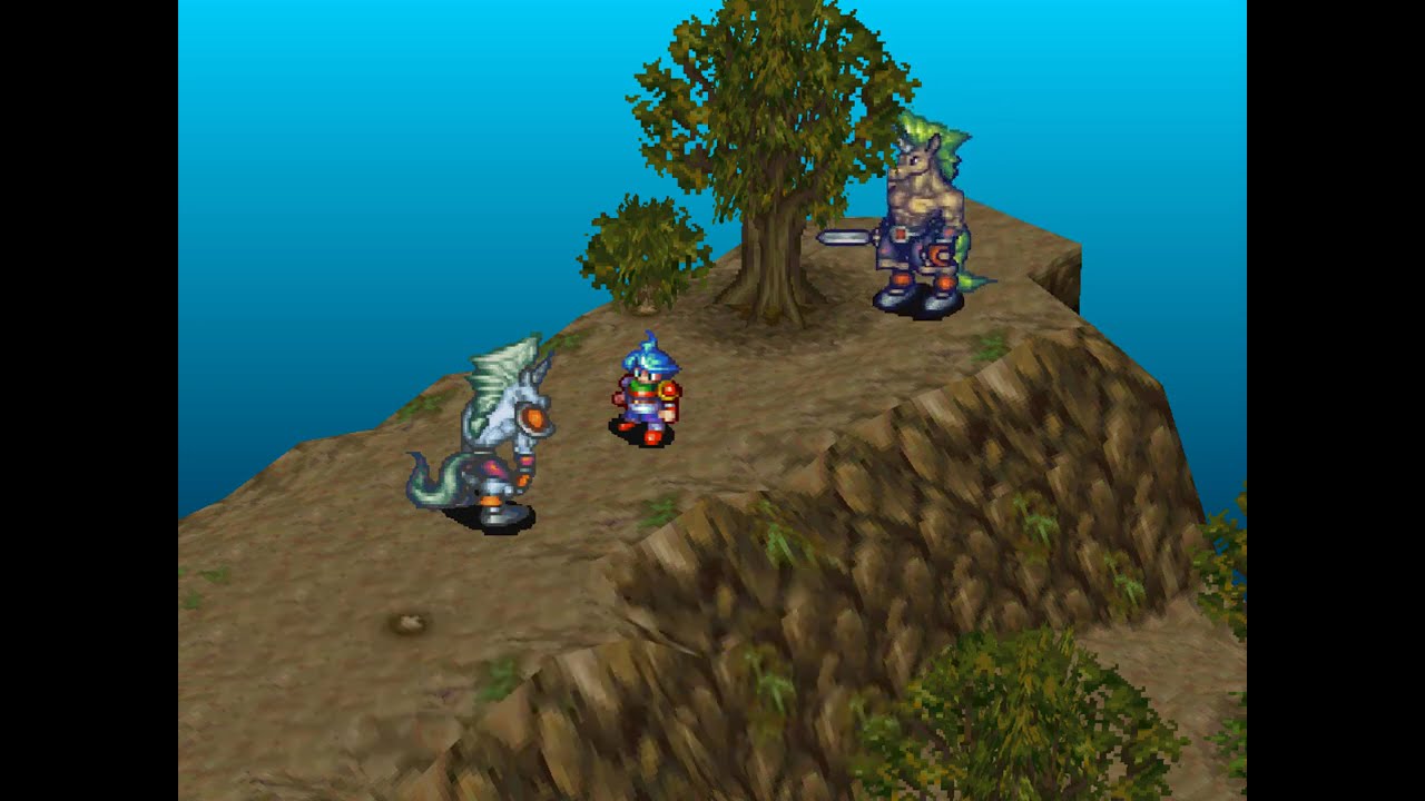 Breath Of Fire 3 (PS1) Hard Mode - Part 4 - Wyndia/Nina/Arena/Mt.Boumore