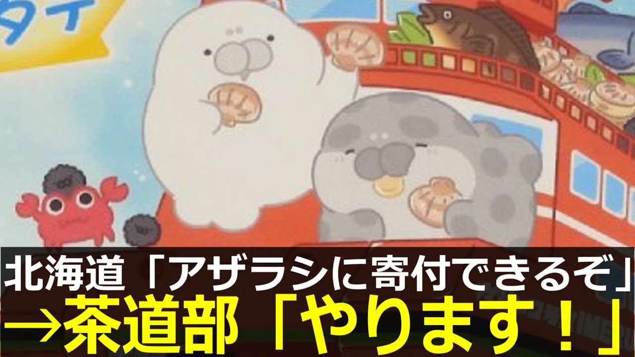 アザラシ幼稚園の茶道部、北海道へ進出してしまう ふるさと納税でオホーツクとっかりセンターに寄付