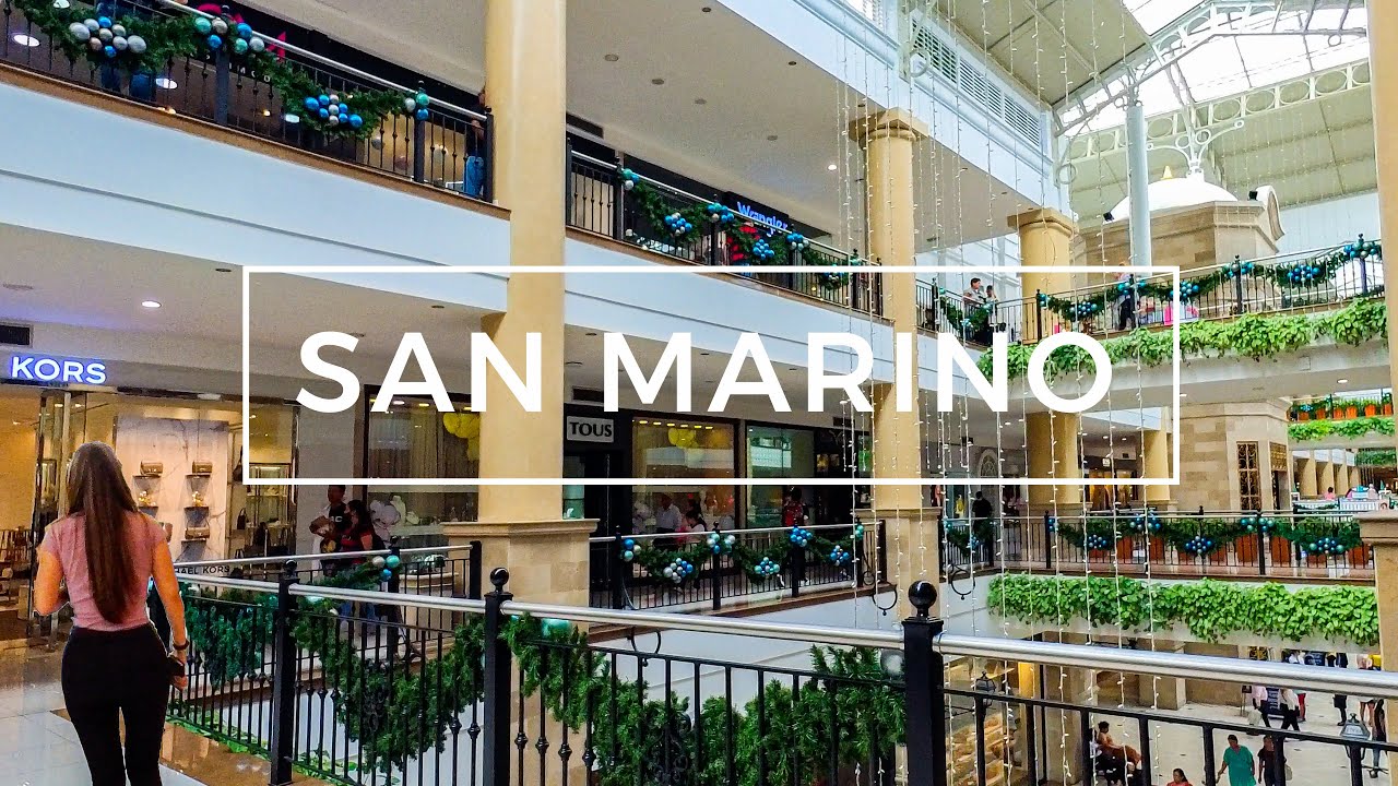San Marino Mall 😍, The Most Beautiful, Live Experience,