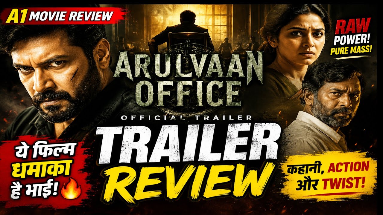 Arulvaan Official Trailer Review Hindi | Must Watch Social Drama?