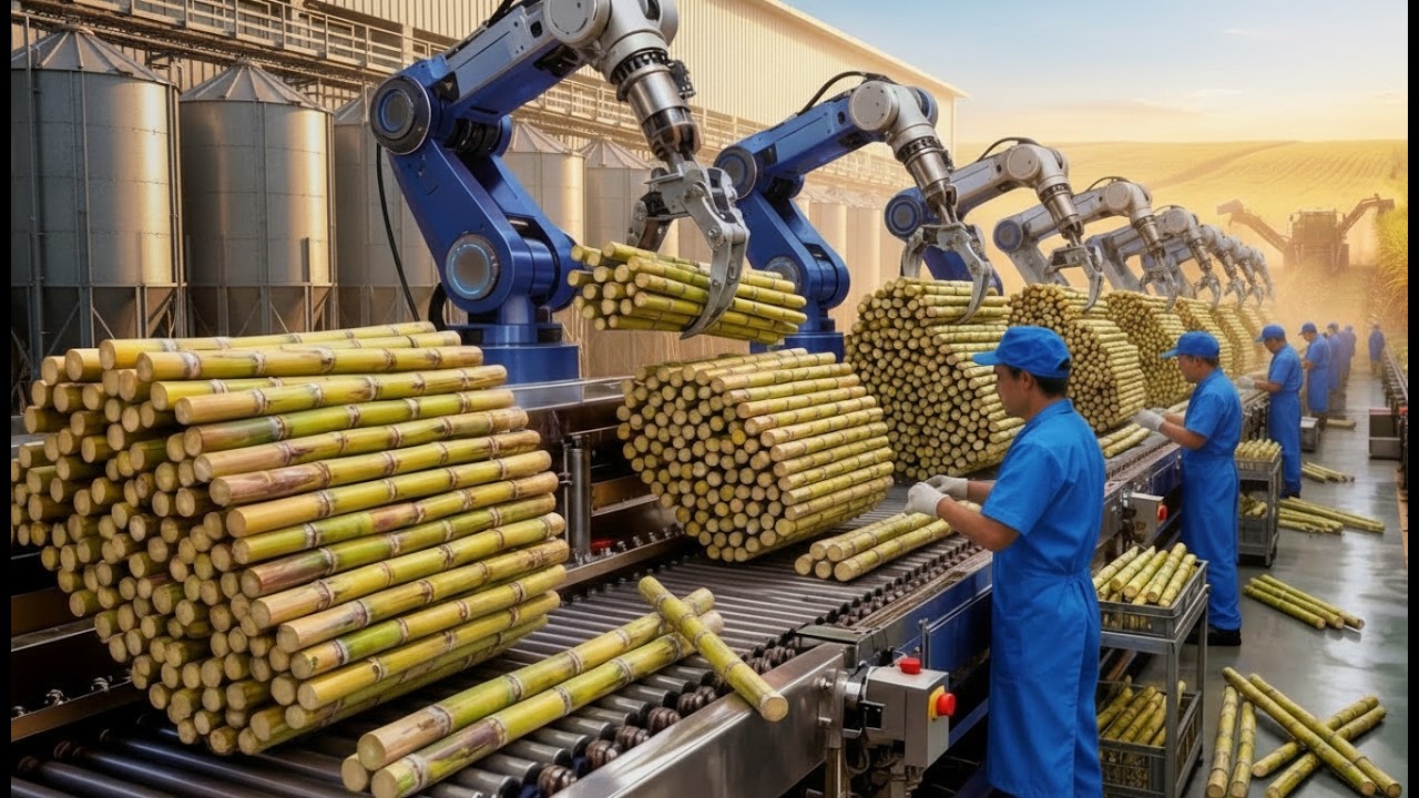 The HIDDEN FACTORY That Turns PLANTS Into WHITE CRYSTALS