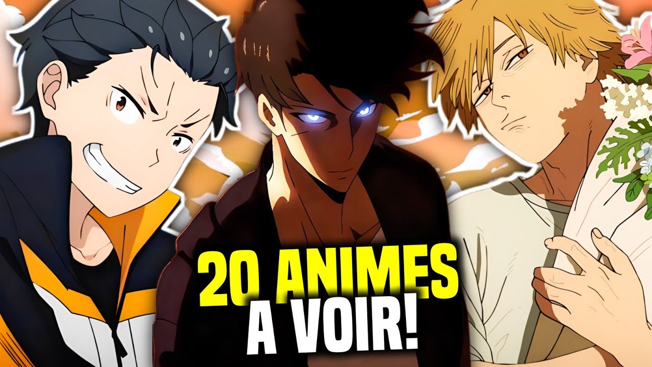LES 20 MEILLEURS ANIMES DE L'ANN&Eacute;E 2025! (masterclass)