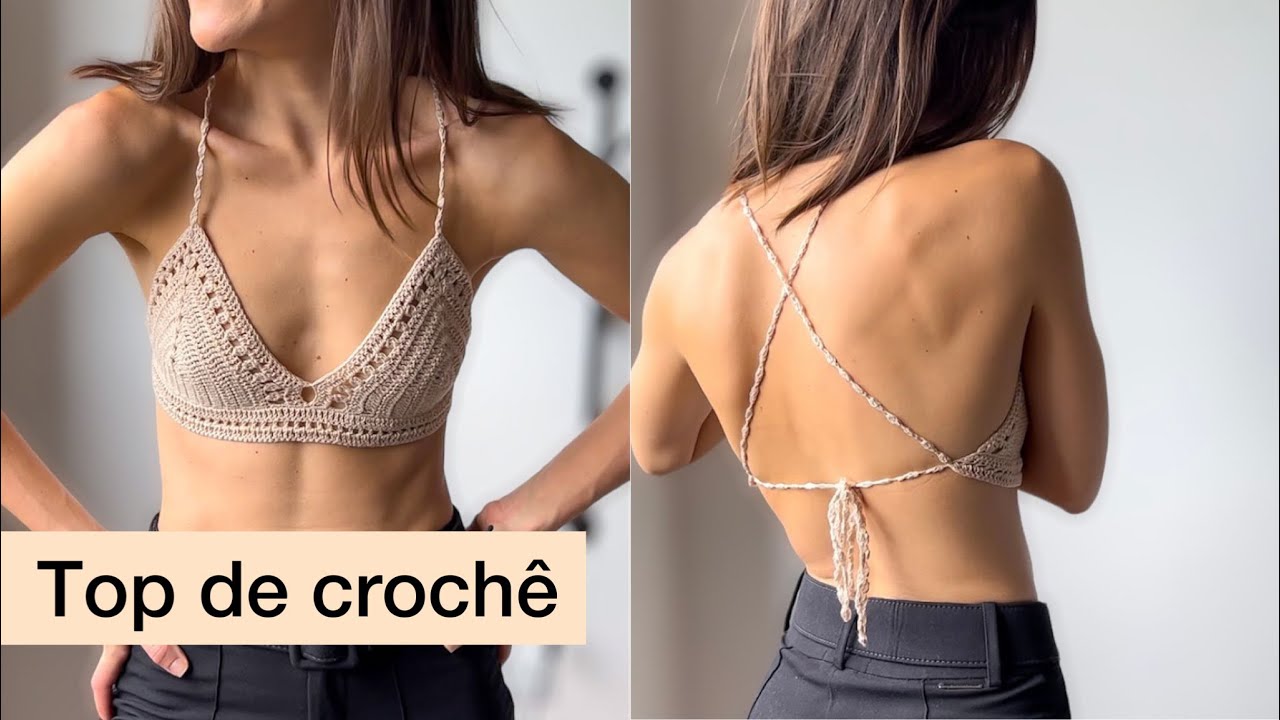 Top de crochê econômico
