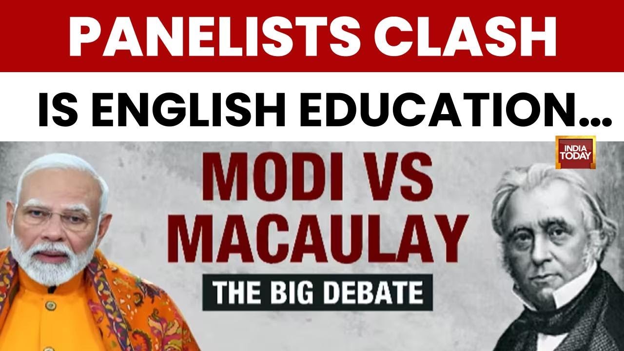 TV Debate Erupts Over Colonial Mindset Versus Traditional Indian Values In Education
