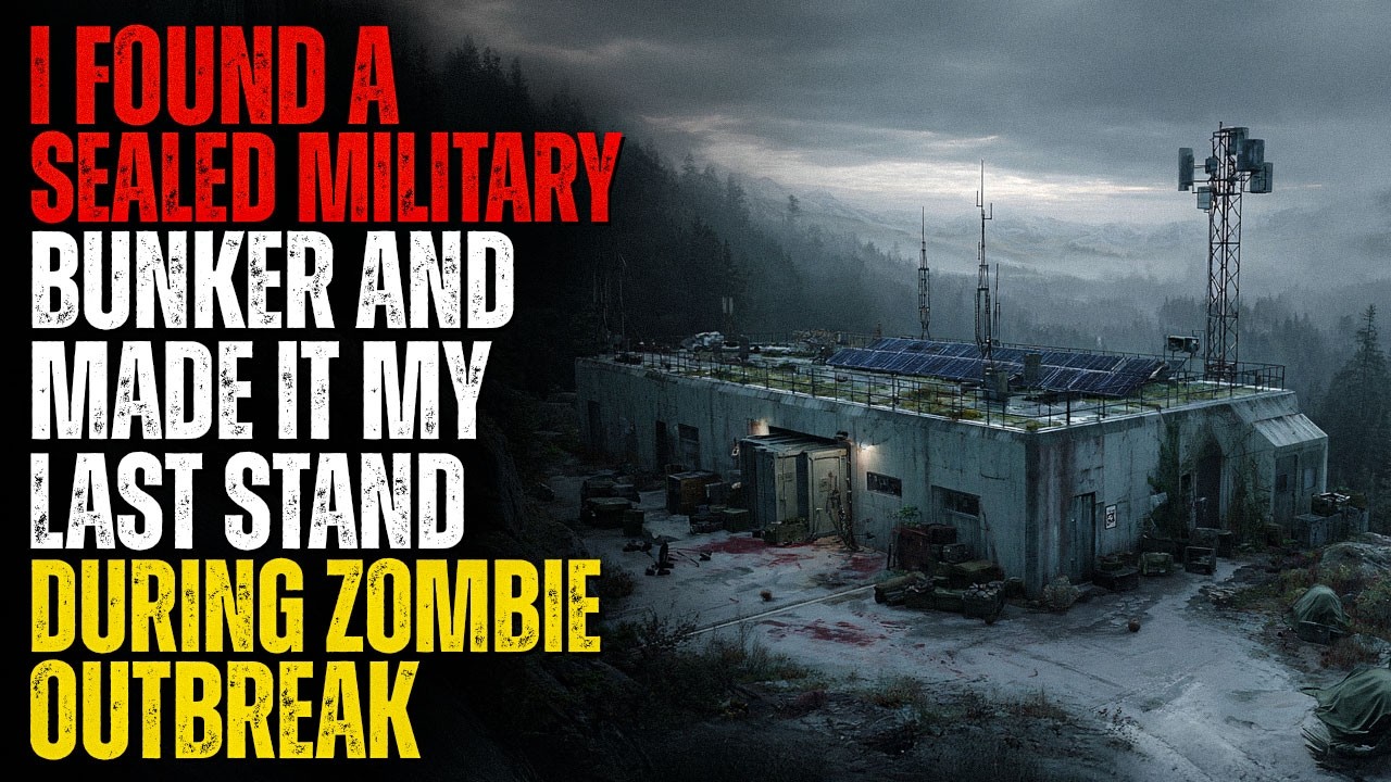I Found a Sealed Military Bunker and Made It My Last Stand During the Zombie Outbreak