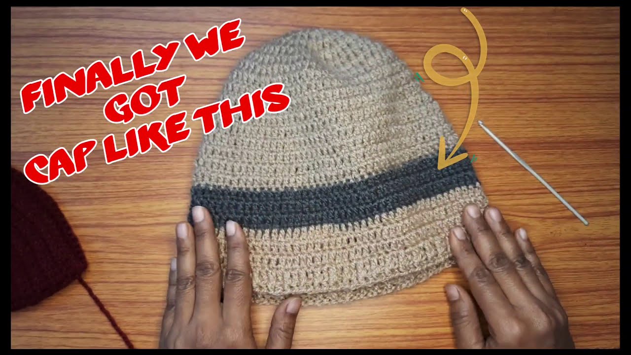 Easy Crochet Ribbed Hat / Beginner Crochet.