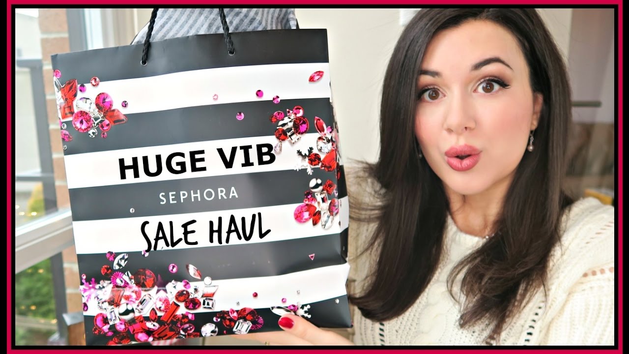 HUGE SEPHORA HAUL | 2016 VIB SALE INFO