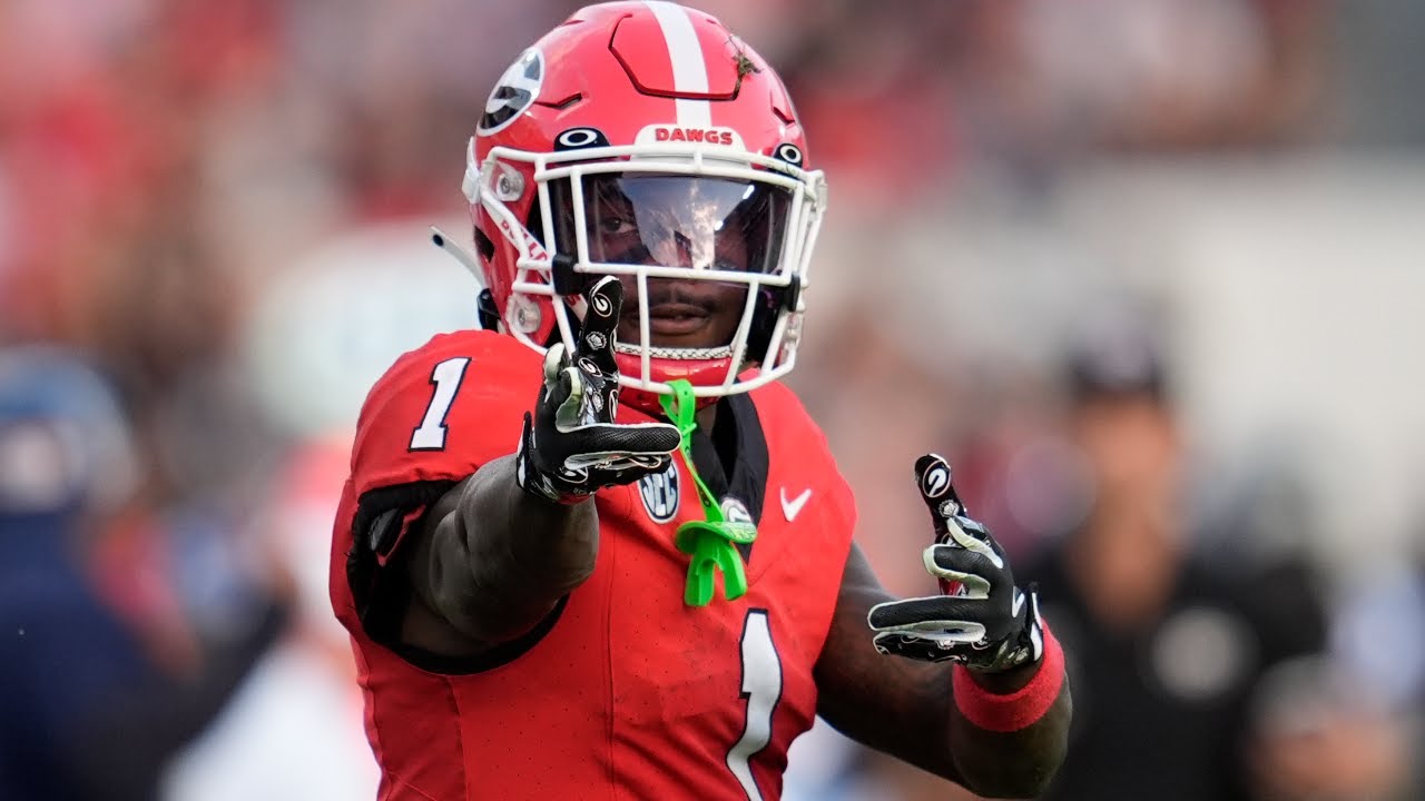 Zachariah Branch | Wide Receiver | 2025 Georgia Highlights | 2026 NFL Draft