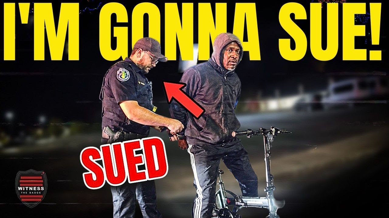 INSANE Cops ARREST Disabled Man Over a Bike Light