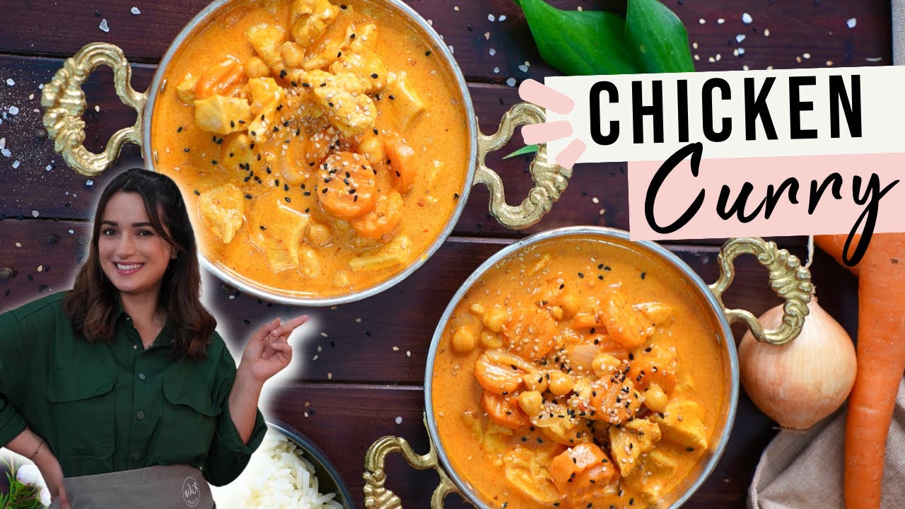 Super schnell und lecker! - Chicken Curry mit Kokosmilch