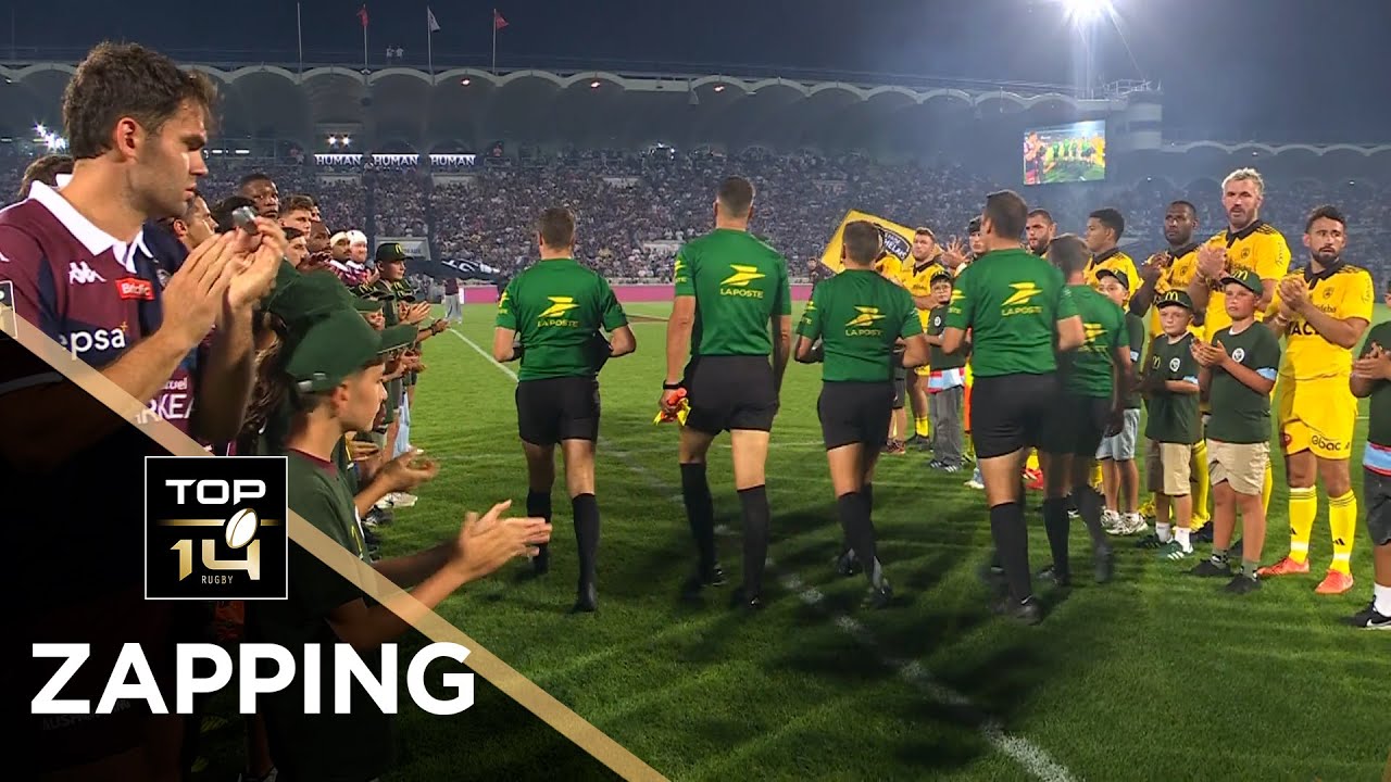 TOP 14 &ndash; Le Zapping de la J01 &ndash; Saison 2025-2026