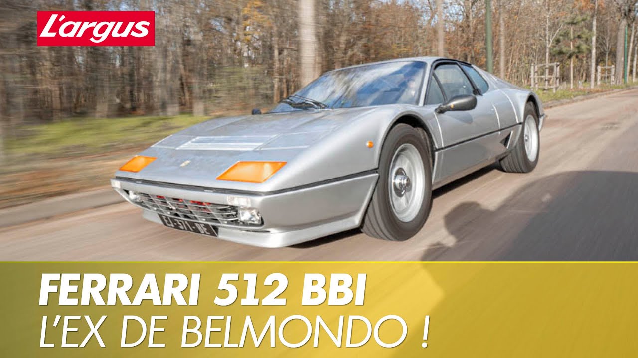 La Ferrari 512 BBi ex-Jean-Paul Belmondo à vendre