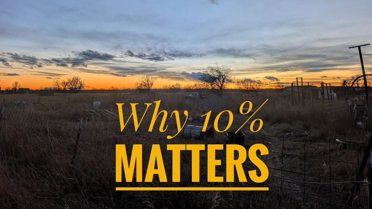 The 10% Food Challenge: Practical Self-Reliance, Not Perfection
