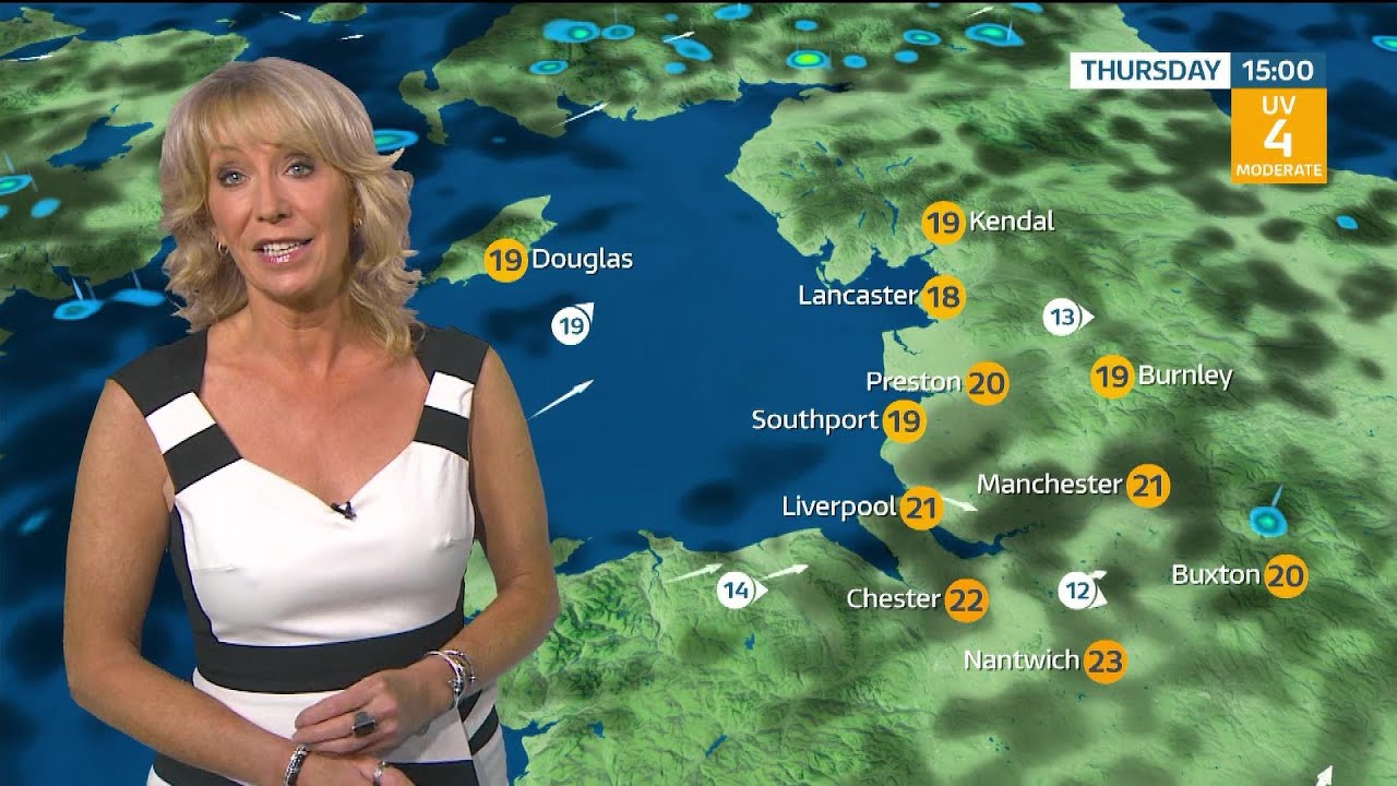 Emma Jesson - Pokies ITV Granada Weather 07Aug2025