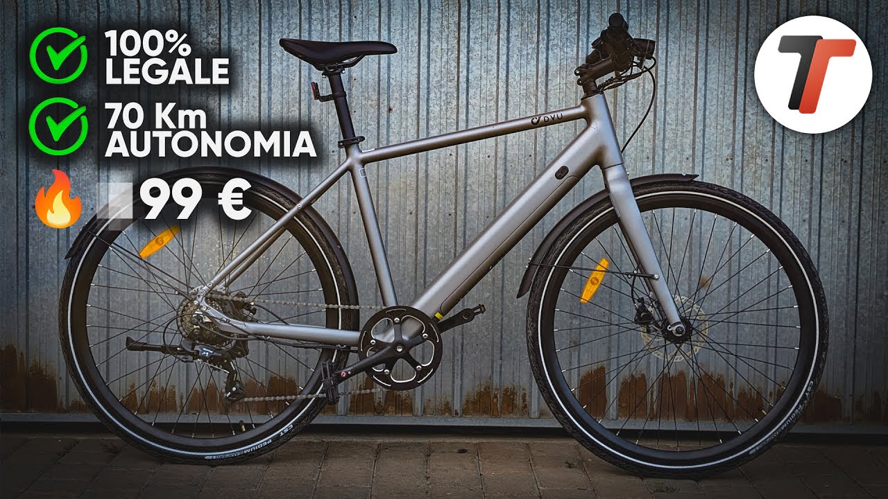 ZERO FATICA con questa bici LEGGERA e veloce! Proviamo la DYU Stroll 1