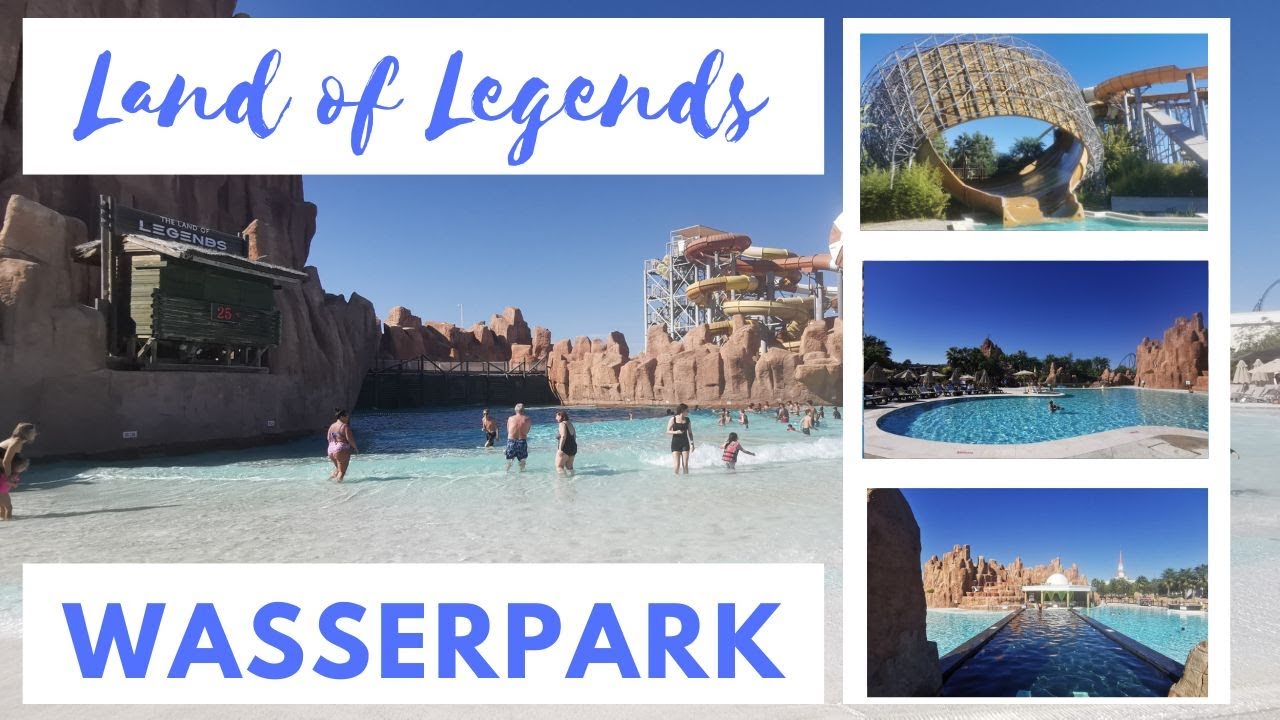 Toller Wasserpark im Land of Legends Freizeitpark T&uuml;rkei | Rutschen, Lazy River und Infinity Pools