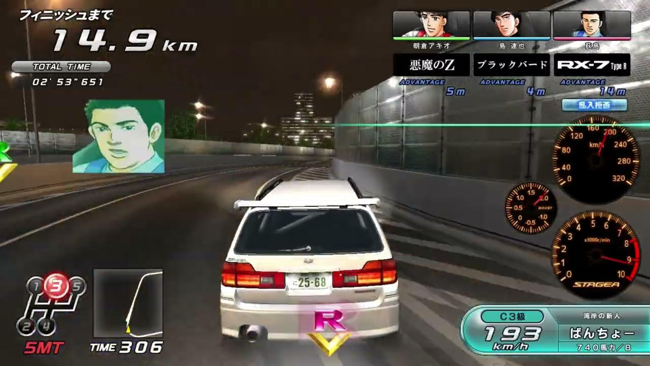 湾岸ミッドナイト6RR+ ステージア 100話　WMMT6RR+ SKYLINE GT-R  Nür Vspec II BNR34 story100