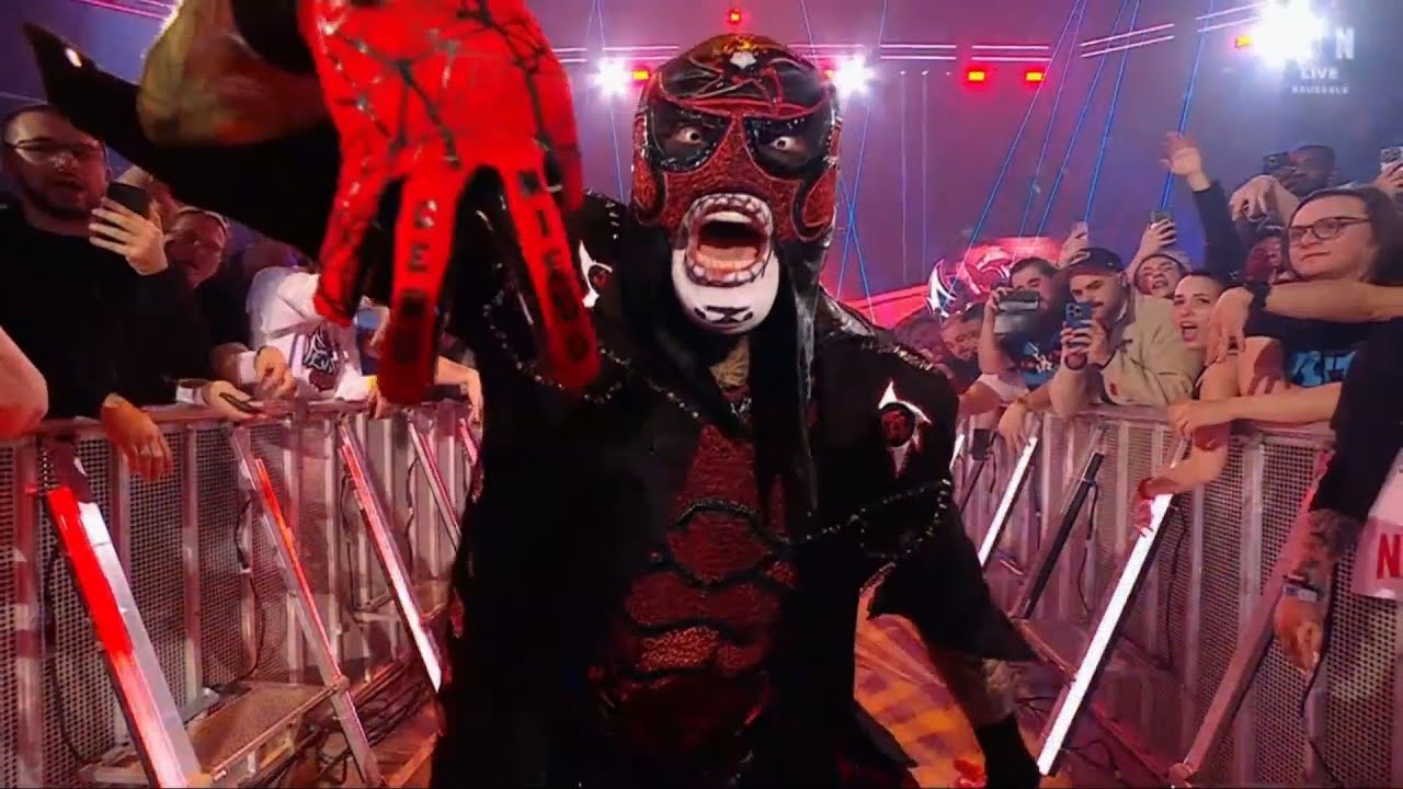 Penta Entrance: WWE Raw in Brussels, Belgium, March 17, 2025