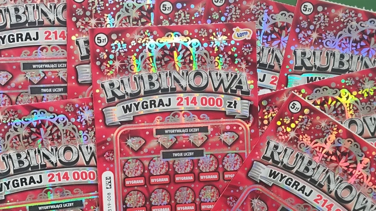Zdrapki Lotto 🎲 RUBINOWA 