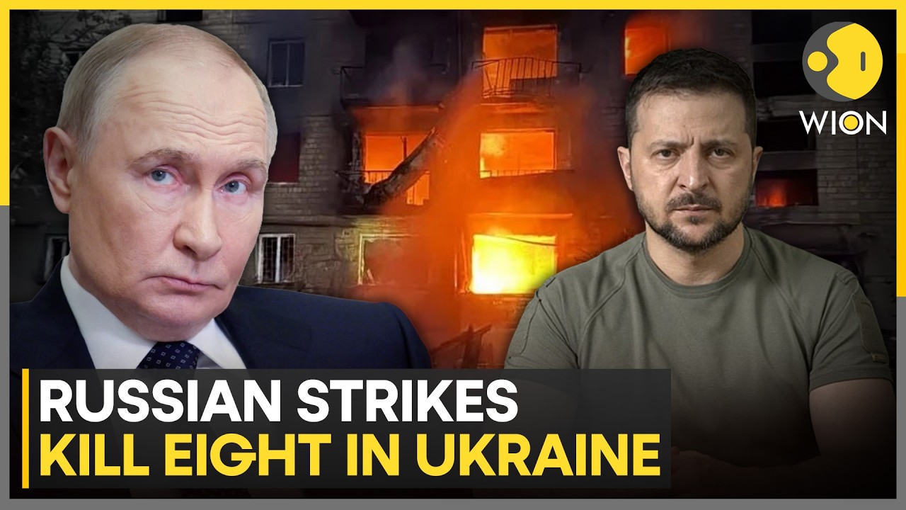 Russia-Ukraine War: Russia Launches Major Attack with Over 120 Drones, 12 Missiles | WION
