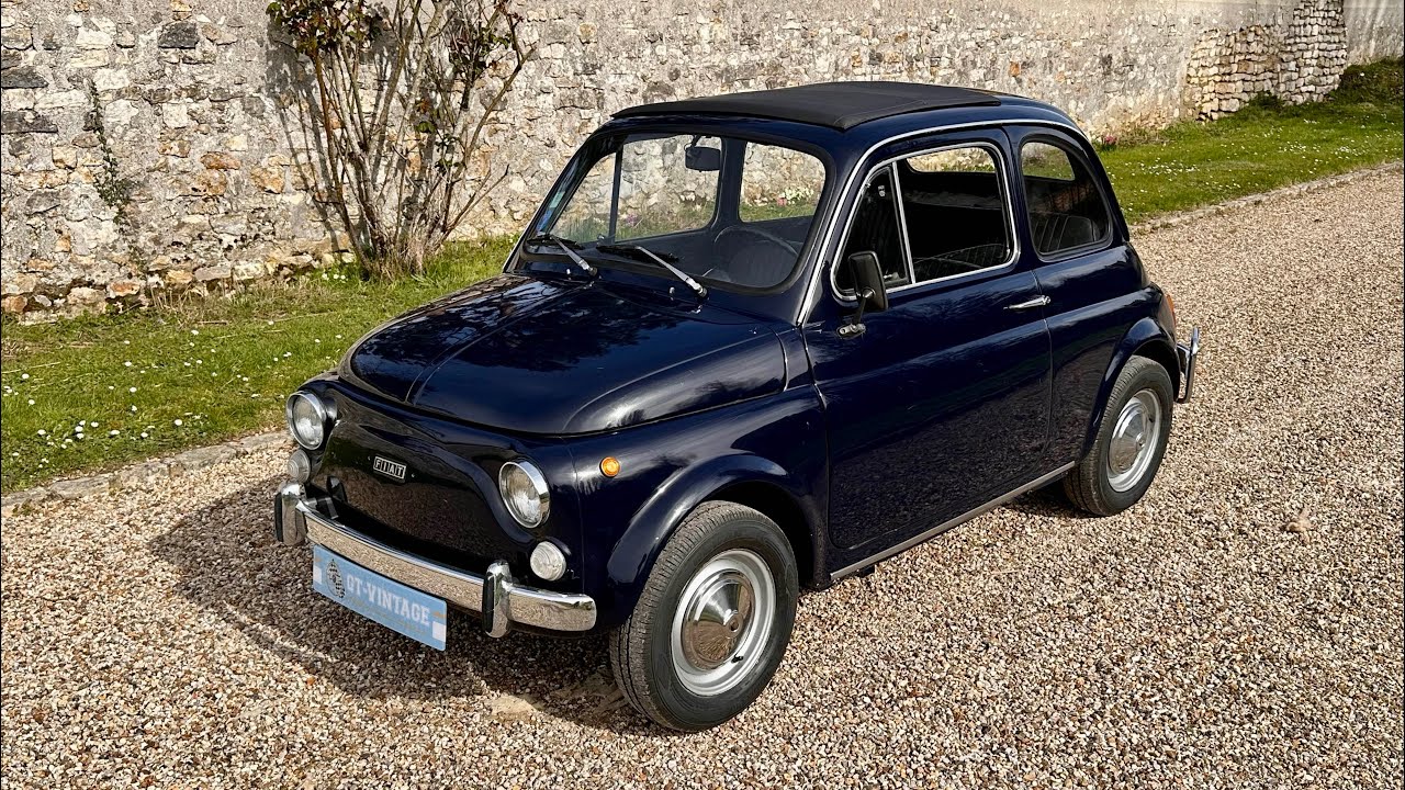 FIAT 500 de 1972 vendue chez Gt Vintage Classic Cars