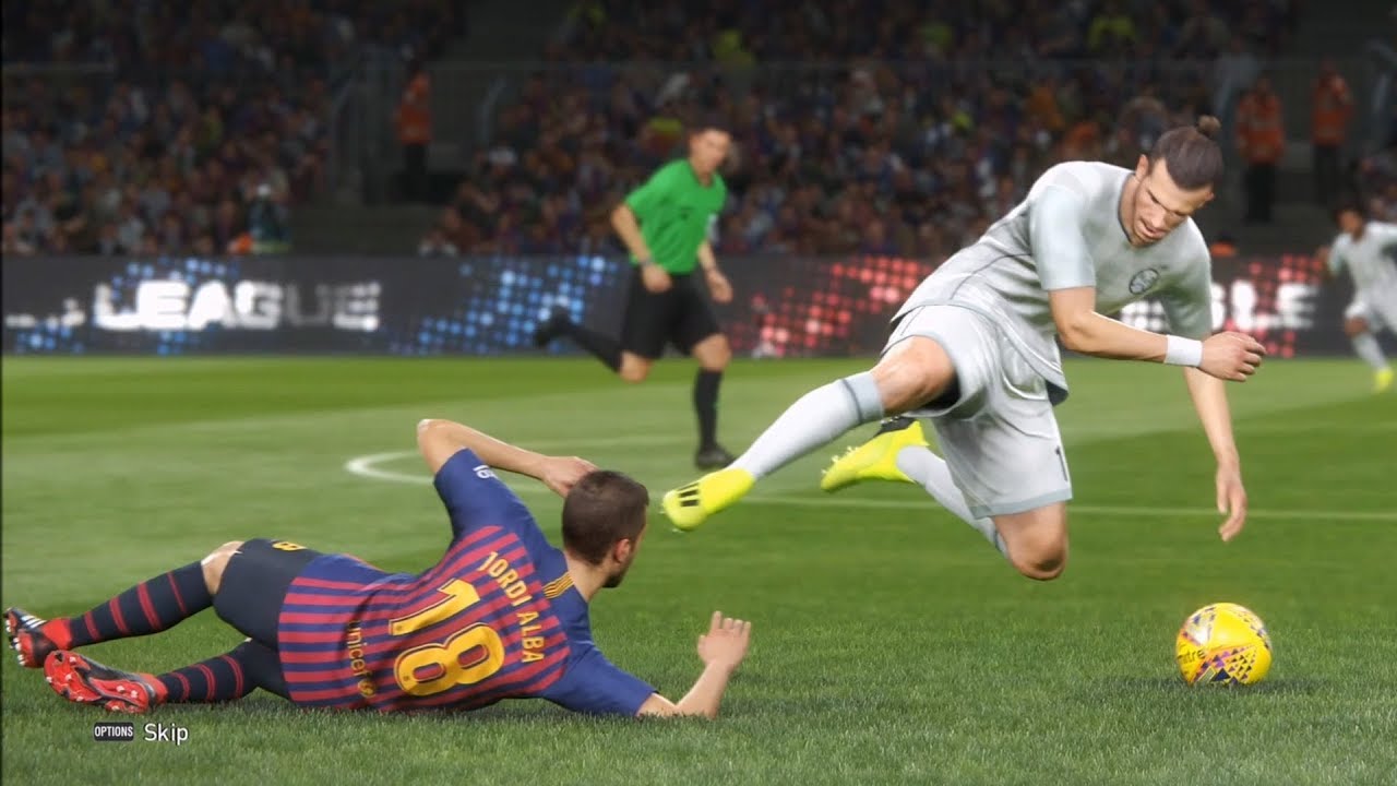 PES 2019 - FC Barcelona vs Real Madrid CF - Gameplay (PS4 HD) [1080p60FPS]