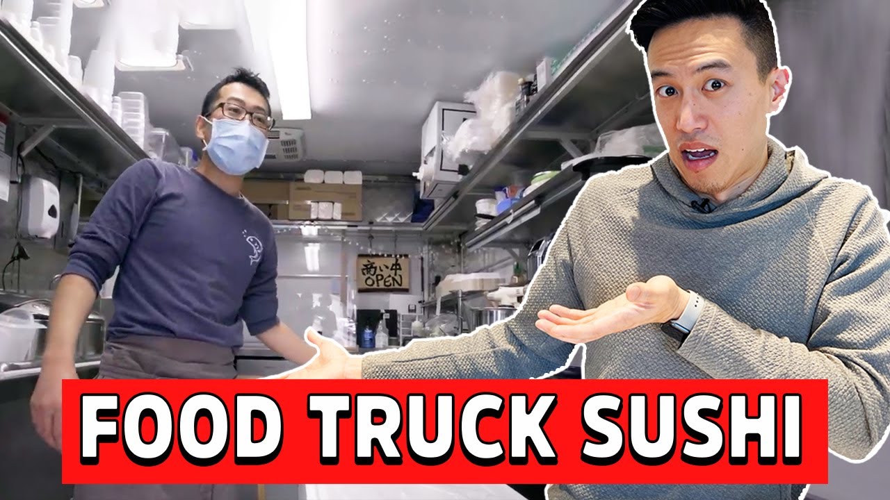 Entrepreneur Reacts - Chef Serving Top Tier Sushi Out Of A Food Truck