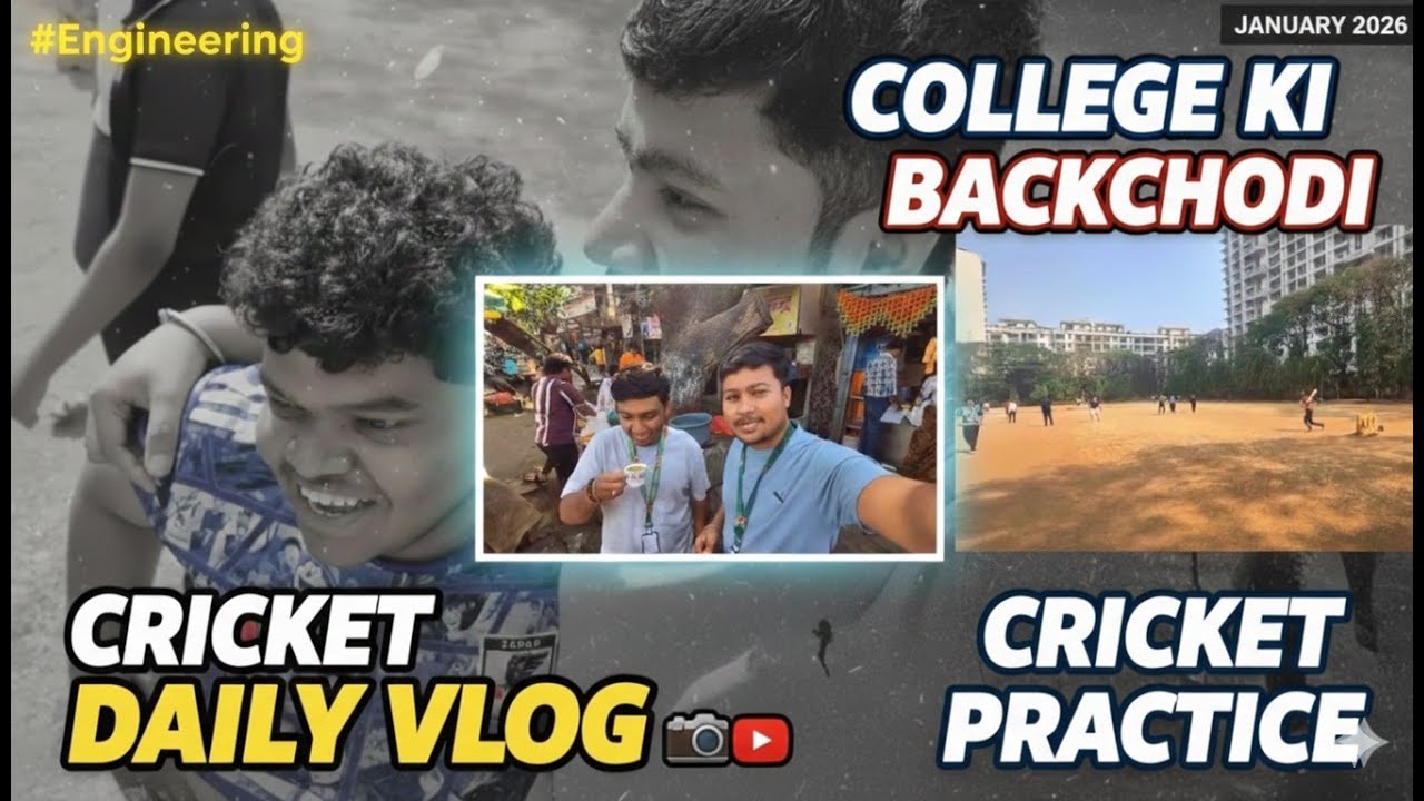 Engineering Life: College Ki Backchodi Aur Cricket Practice! 🏏🔥 #engineering #fyp #trading #vlog