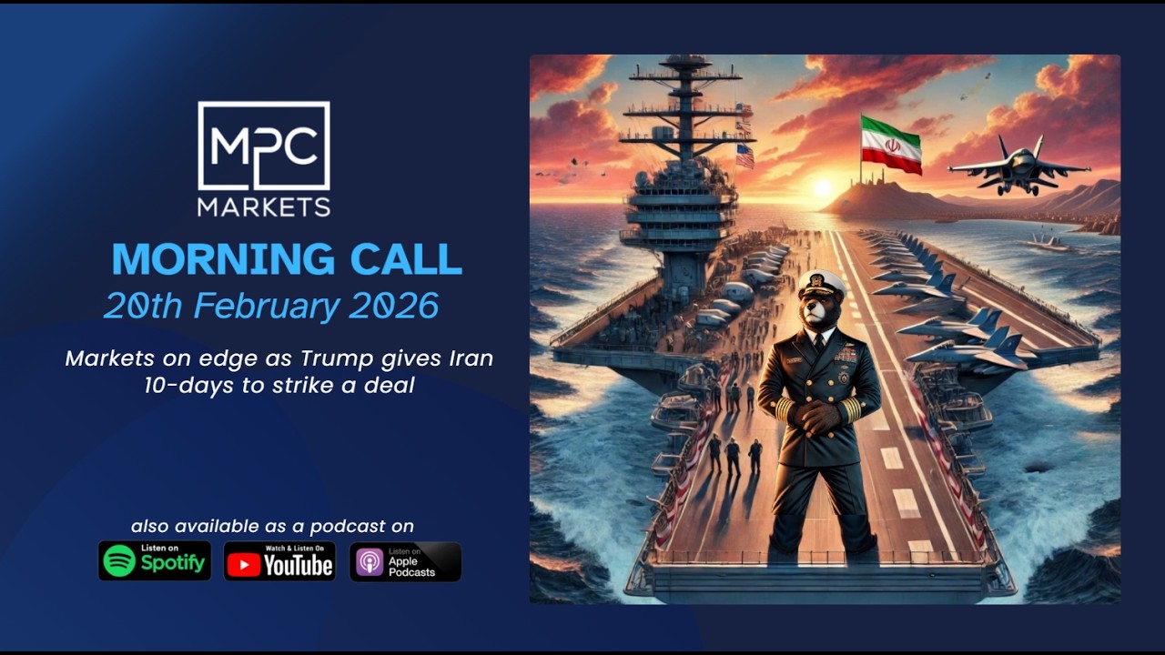 20th February 2026 – Markets on edge as Trump gives Iran 10-days to strike a deal