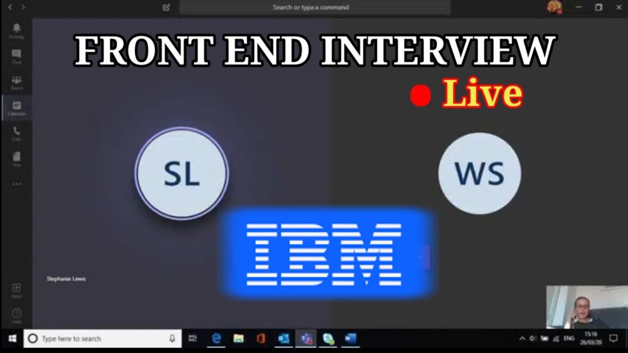 IBM frontend React interview | react interview questions and answers |react mock interview #react js