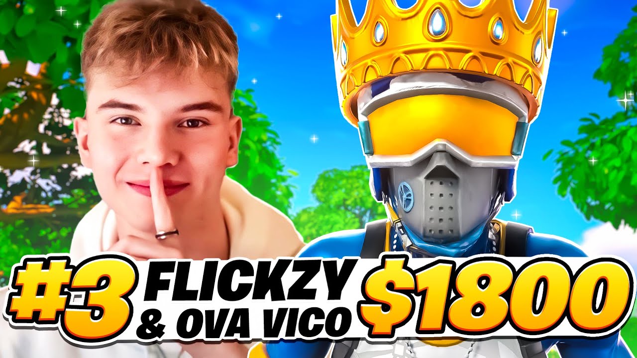 3RD PLACE IN DUO CASH CUP FINALS (1800$) 🏆 | Flickzy