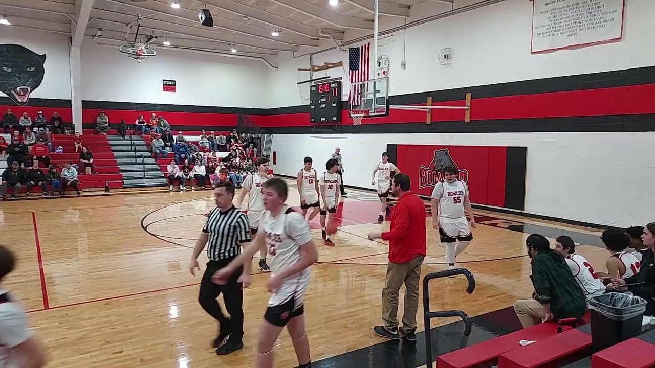 Bowler Varsity Boys Basketball vs. Laona-Wabeno