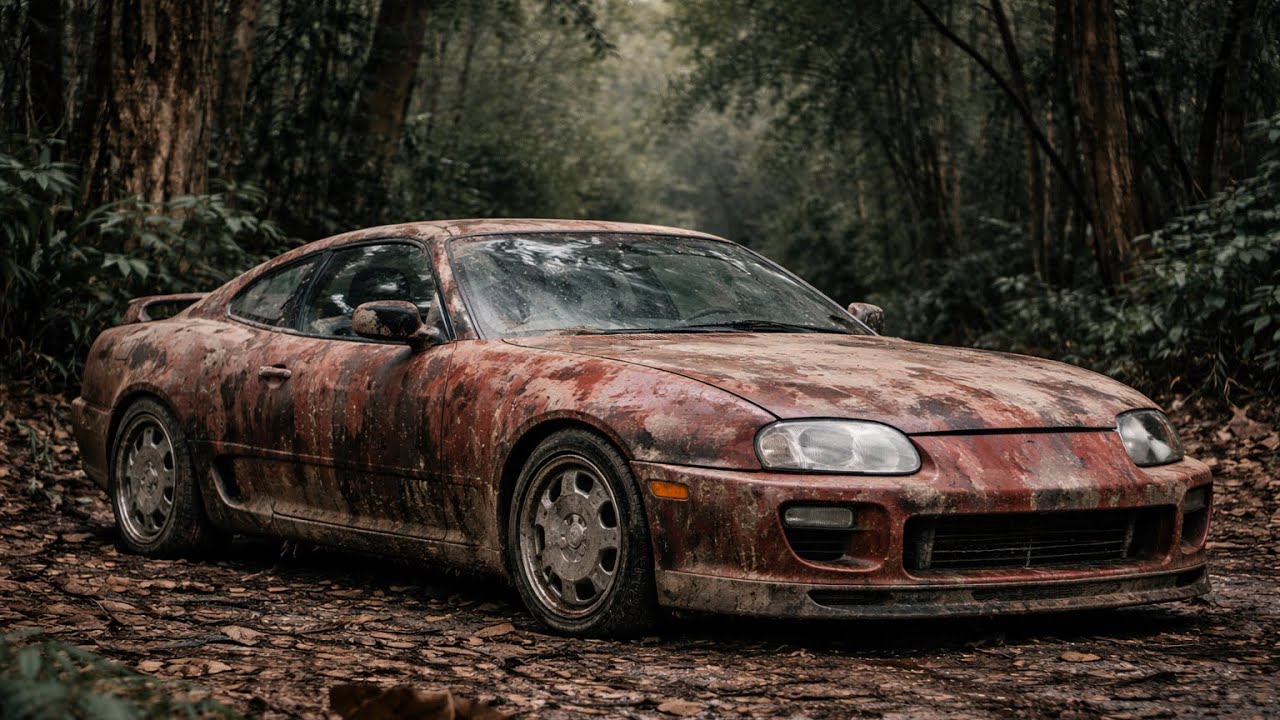 We Found a Forgotten 1996 Toyota Supra MK4 and Restored It | ASMR Car Restoration
