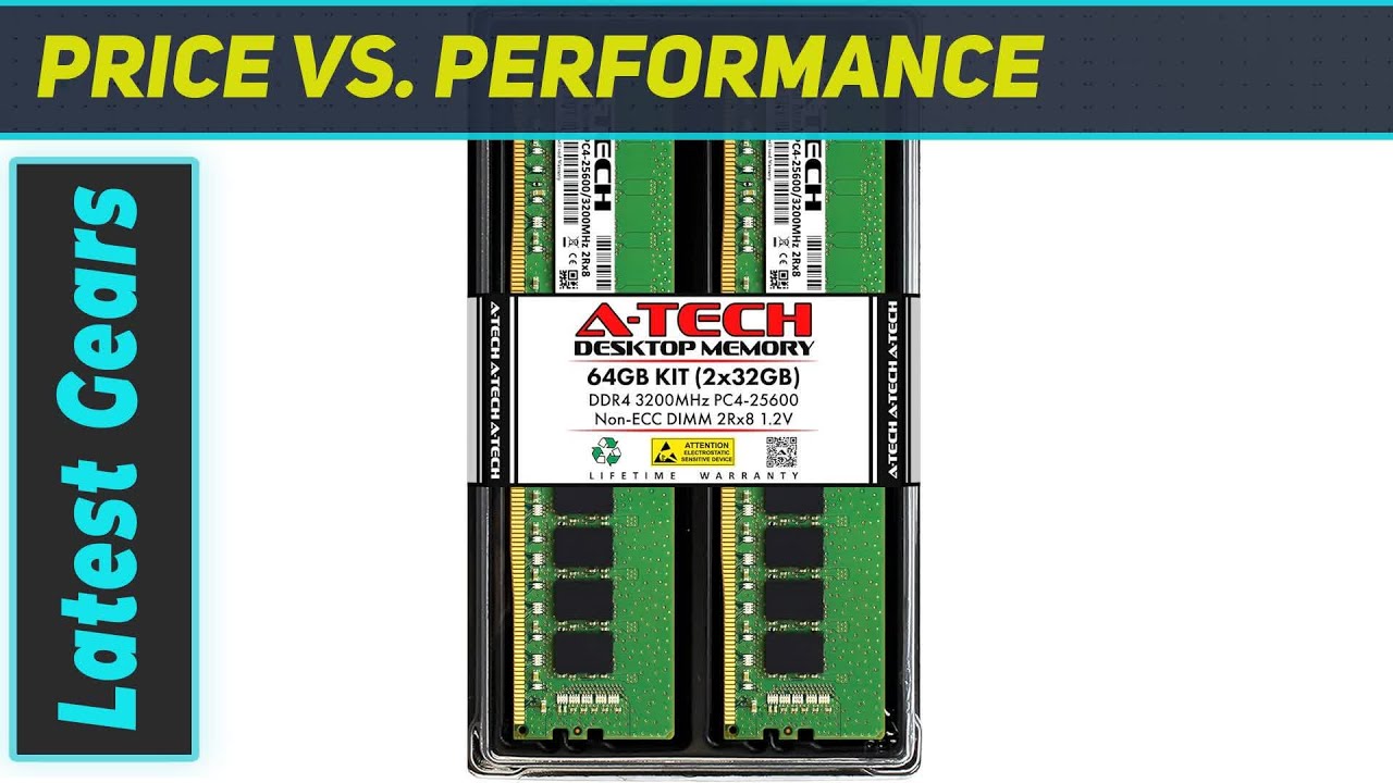 A-Tech 64GB Kit DDR4 RAM: Unleash Your Dell Inspiron's Potential!