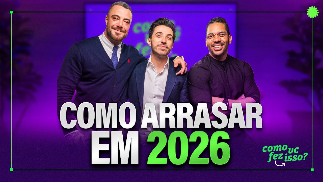 COMO ARRASAR EM 2026? | Felipe Titto e Joel Jota - Como Você Fez Isso? EP#113