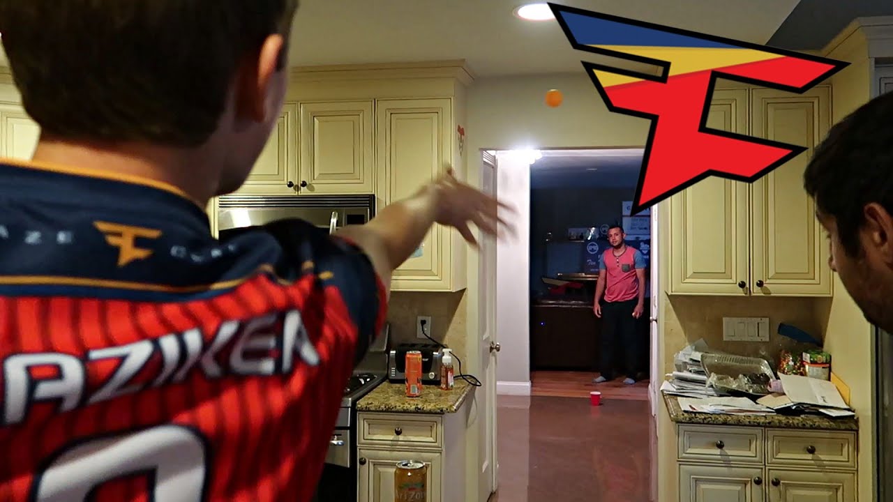 F.A.Z.E. PING PONG TRICKSHOTS!!