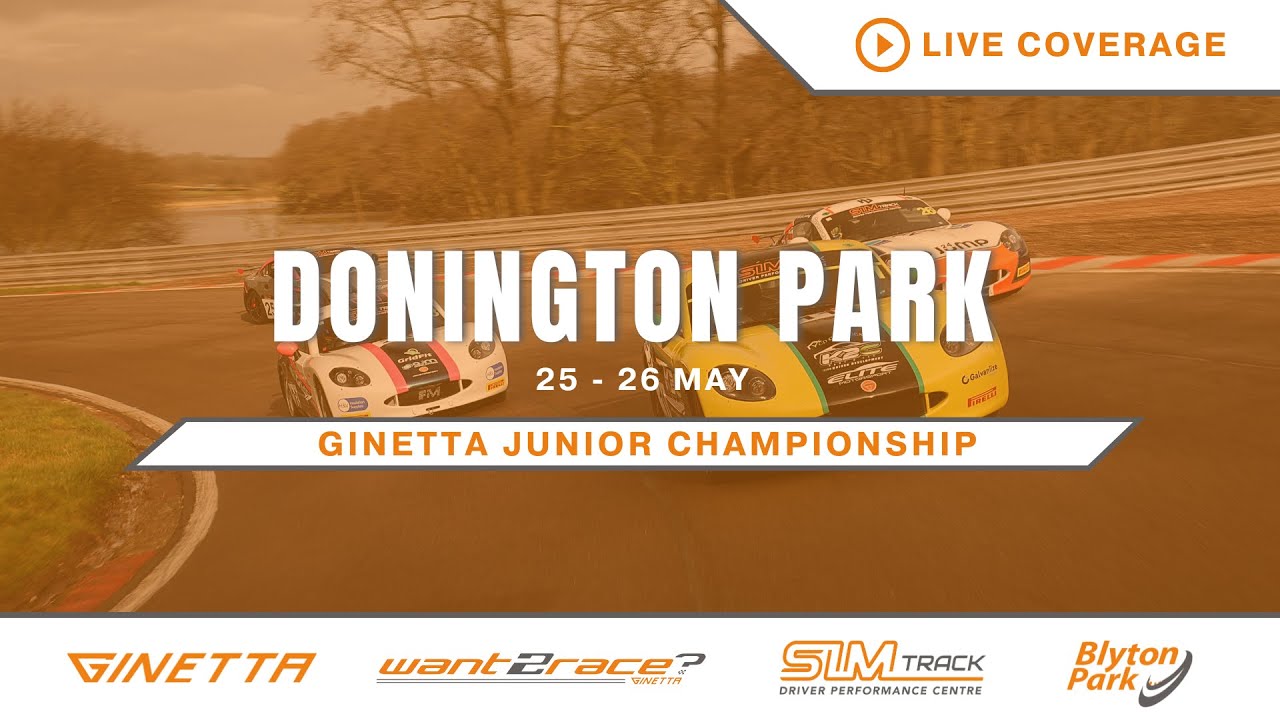 2024 Ginetta Junior Championship | Donington | Round 9 | LIVE