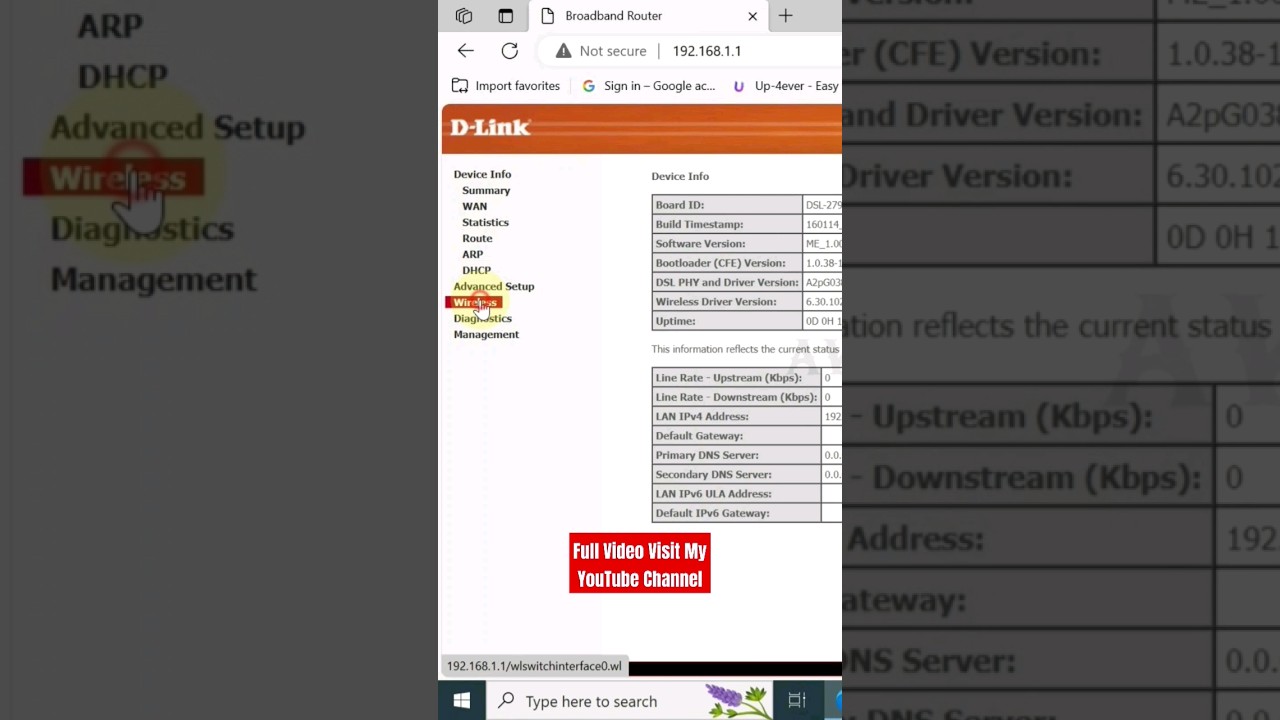 Ptcl Modem To D-Link 2790u Firmware Update | How to Convert Ptcl Modem To Dlink 2790u new2024#shorts