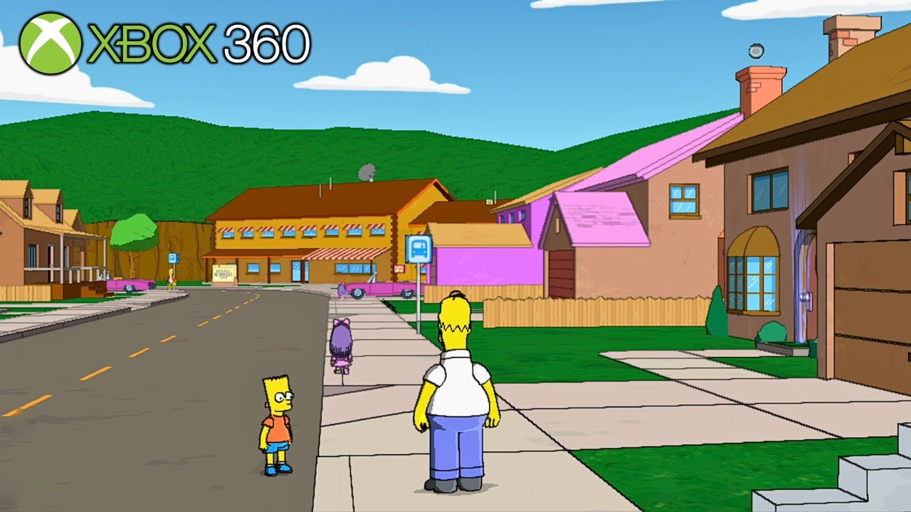THE SIMPSONS GAME | Xbox 360 Gameplay