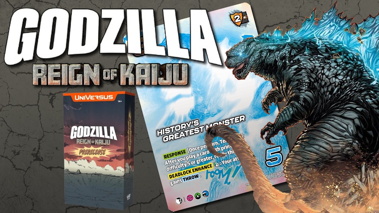 THE KAIJU ARE ALMOST HERE! Prerelease Locations & Dates