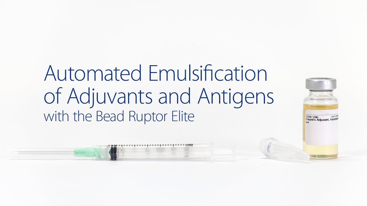 Automated Emulsification of Adjuvants and Antigens