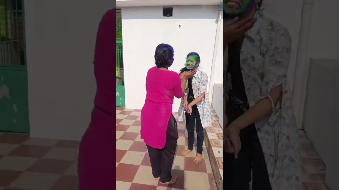Holi celebration in mess #ETEI POLASARA🥰😇🥰