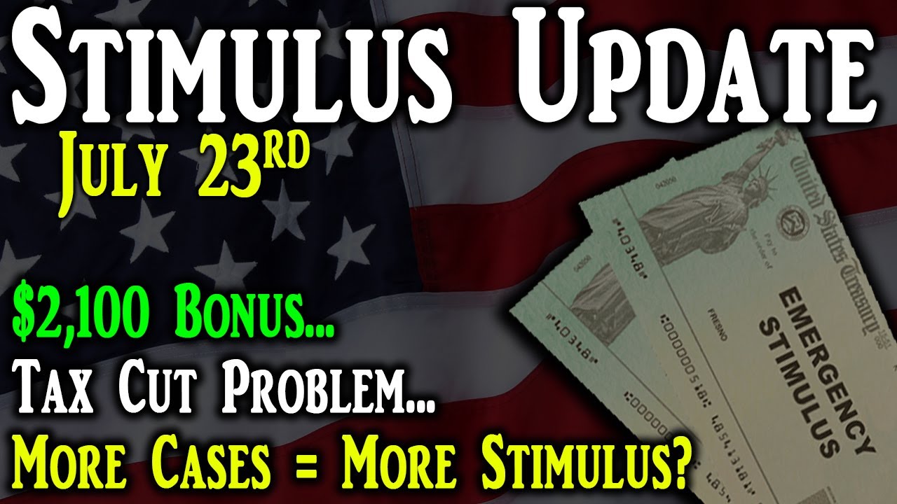 2nd Stimulus Check Update: $2,100 Bonus | MAJOR Tax Cut Problem
