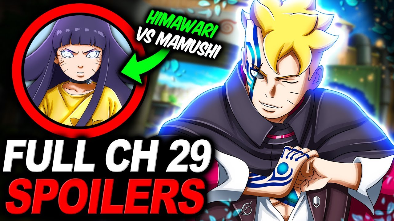 🚨 🚨 Boruto's DOJUTSU AWAKENS - Boruto Two Blue Vortex Chapter 29 FULL SPOILERS!