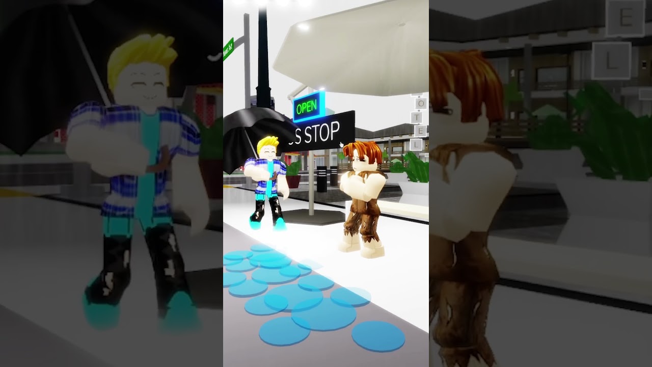 Бэкон стоял под дождем один... а потом пришла карма 😂👏 || Услышь меня сейчас #roblox #shorts #rob...