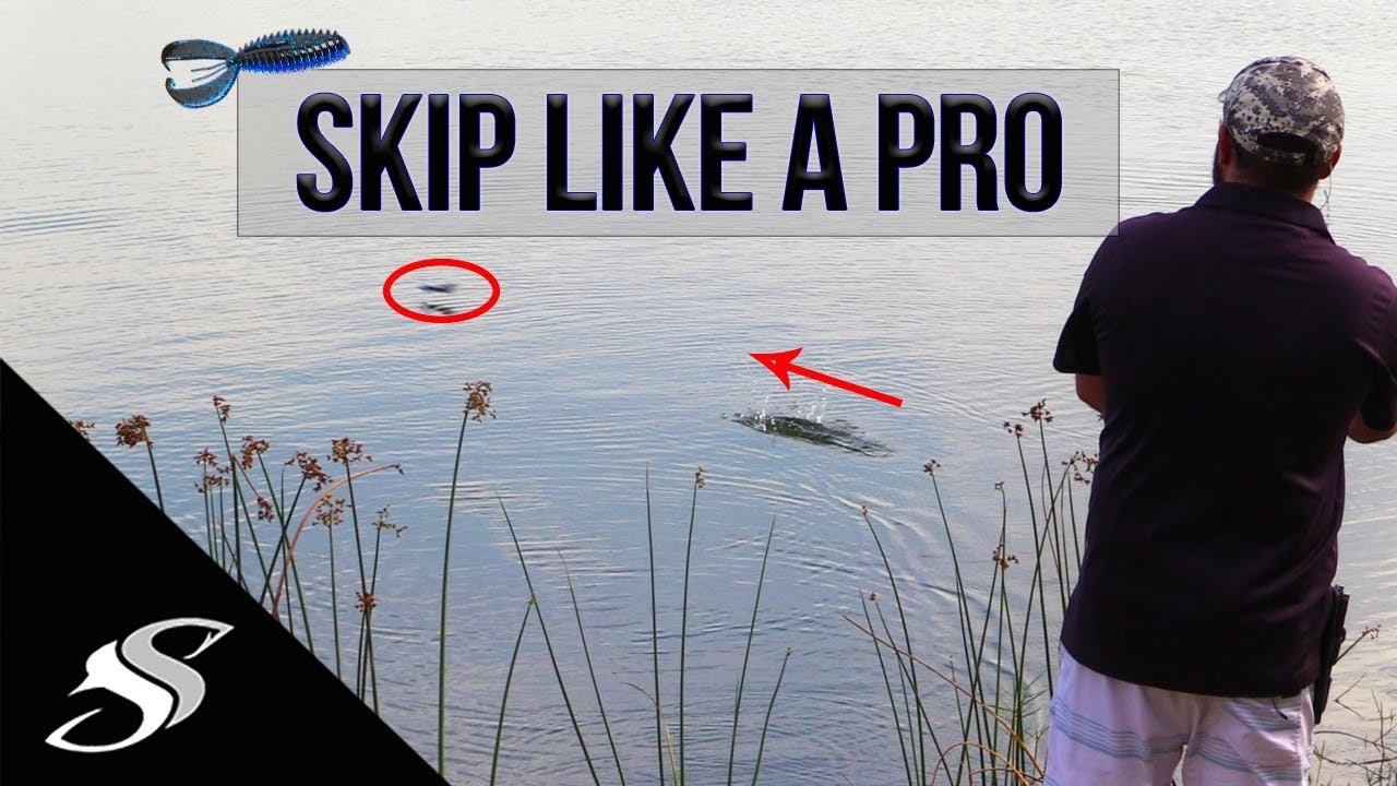 How to Skip Fishing Lures with a Baitcasting Reel - Skipping 101