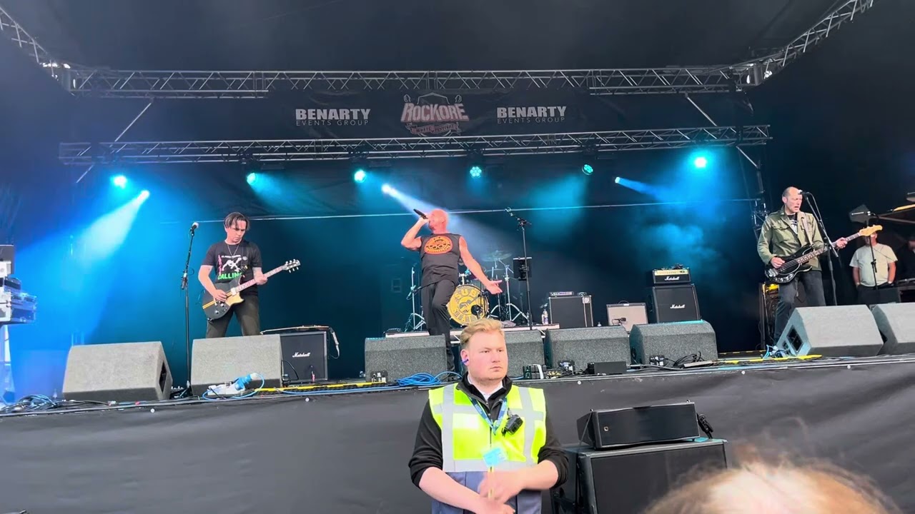 The Skids play The Clash Complete Control live rockore 2025