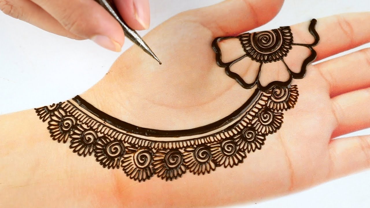 Stylish Mehndi design for hands || Simple Mehendi design front hand || Just Mehndi